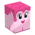 Squaroes Deck-Box Pinkamena Pie, My Little Pony Design, rosa, für TCG-Zubehör und Sammlerstücke.