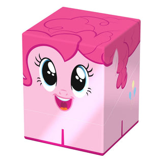 Pinkamena Pie Squaroe Box von Ultimate Guard für TCG-Decks, My Little Pony Design, rosa und quadratisch.