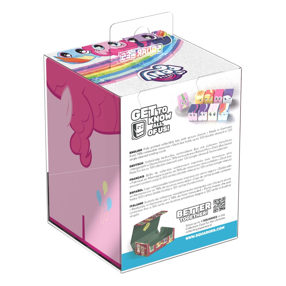 Squaroes Squaroe Pinkamena Pie Box, My Little Pony Design, für TCG-Decks, von Ultimate Guard.