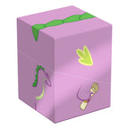 Lila Squaroe-Box mit Spike-Design aus My Little Pony, ideal für TCG-Decks und Sammlerstücke.