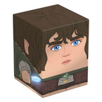 Sammelbare Box mit Frodo-Design aus Herr der Ringe, ideal für TCG-Decks und Zubehör.