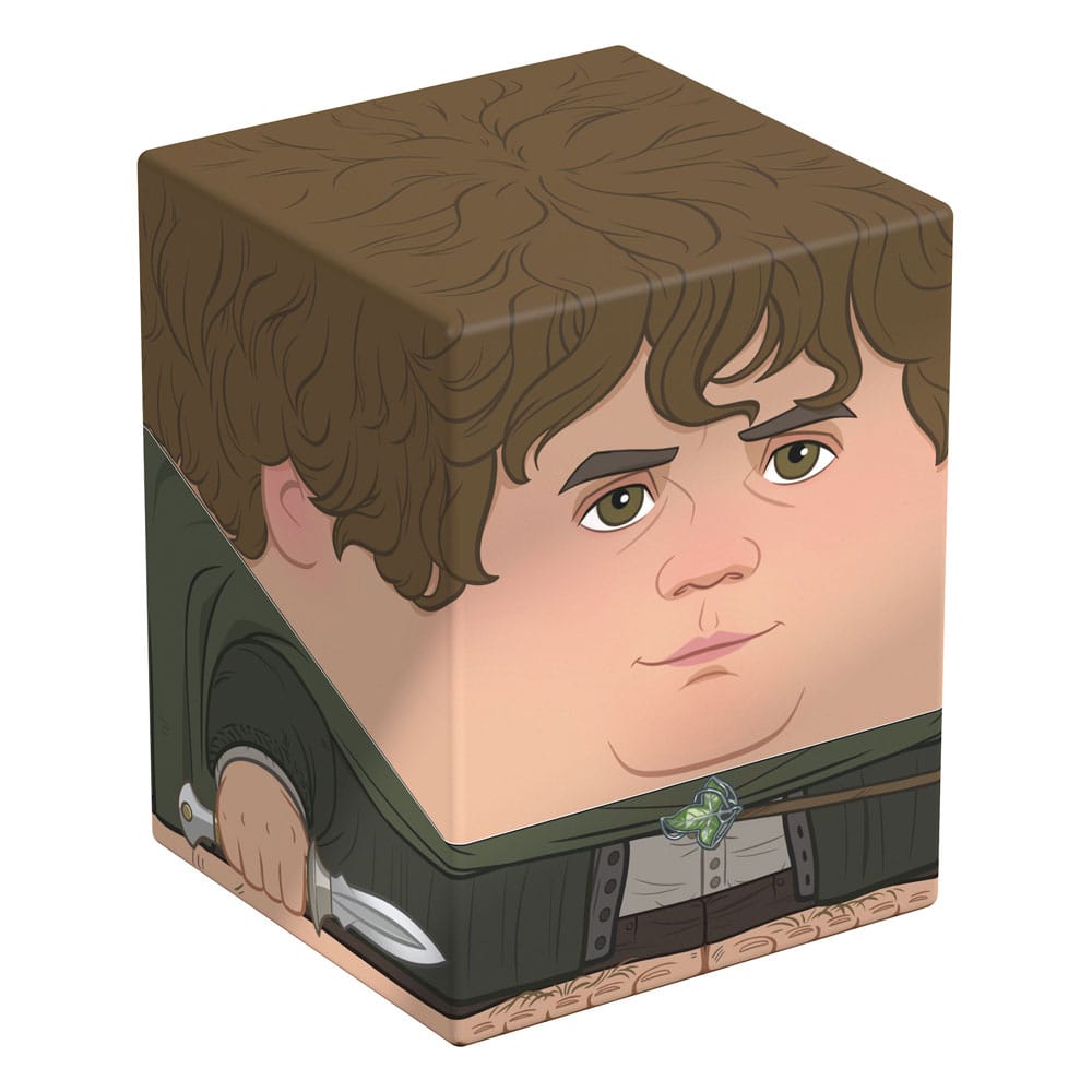 Sam Squaroe Deck-Box von Ultimate Guard, inspiriert von Herr der Ringe, für TCG-Decks und Sammlerstücke.