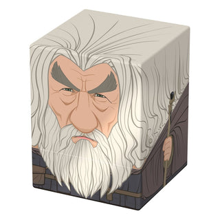 Sammelbox mit Gandalf-Motiv aus "The Lord of the Rings" von Ultimate Guard, ideal für TCG-Decks.