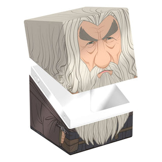 Gandalf the Grey Sammelbox von Ultimate Guard, quadratische Form, Herr der Ringe Design.