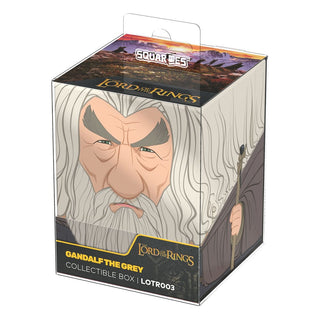 Sammelbox mit Gandalf-Motiv aus "The Lord of the Rings", ideal für TCG-Decks und Sammlerstücke.