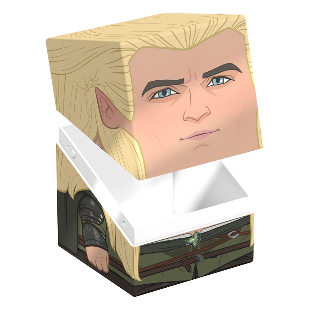 Legolas Sammelbox von Ultimate Guard, Herr der Ringe Edition, zur Aufbewahrung von TCG-Decks und Sammlerstücken.