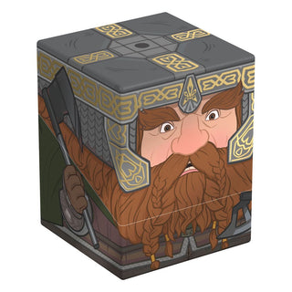 Gimli Squaroe Box, The Lord of the Rings Design, für TCG-Decks und Sammlerstücke, von Ultimate Guard.
