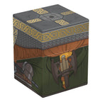 LOTR Gimli Sammelbox von Ultimate Guard, verziert mit Zwergenmotiven, zur Aufbewahrung von TCG-Decks und Sammlerstücken.
