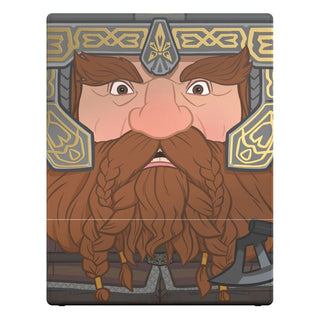 Gimli Squaroe Sammelbox von Ultimate Guard, inspiriert von Herr der Ringe, für TCG-Decks und Sammlerstücke.
