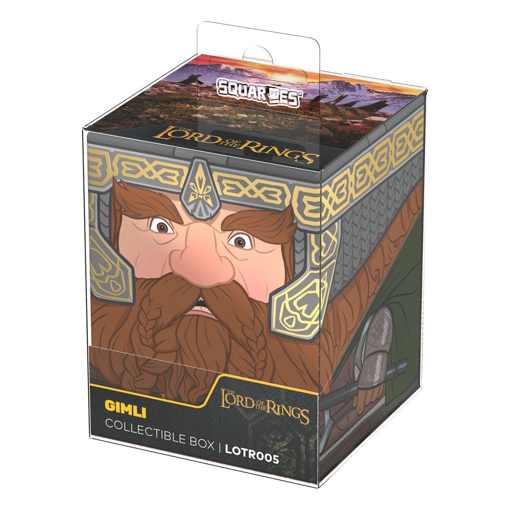 Squaroes Gimli Sammelbox, Herr der Ringe Edition, für TCG-Decks und Zubehör, von Ultimate Guard.