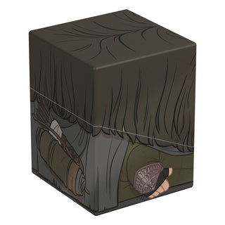 Sammelbox Aragorn aus der LOTR-Edition für bis zu 100 Spielkarten, ideal für TCG-Decks und Tabletop-Zubehör.