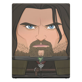 Sammelbox mit Aragorn-Design aus "The Lord of the Rings" von Ultimate Guard, ideal für TCG-Decks.