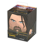 Squaroes Aragorn Sammelbox, Herr der Ringe, TCG-Deck-Aufbewahrung, Ultimate Guard LOTR006.