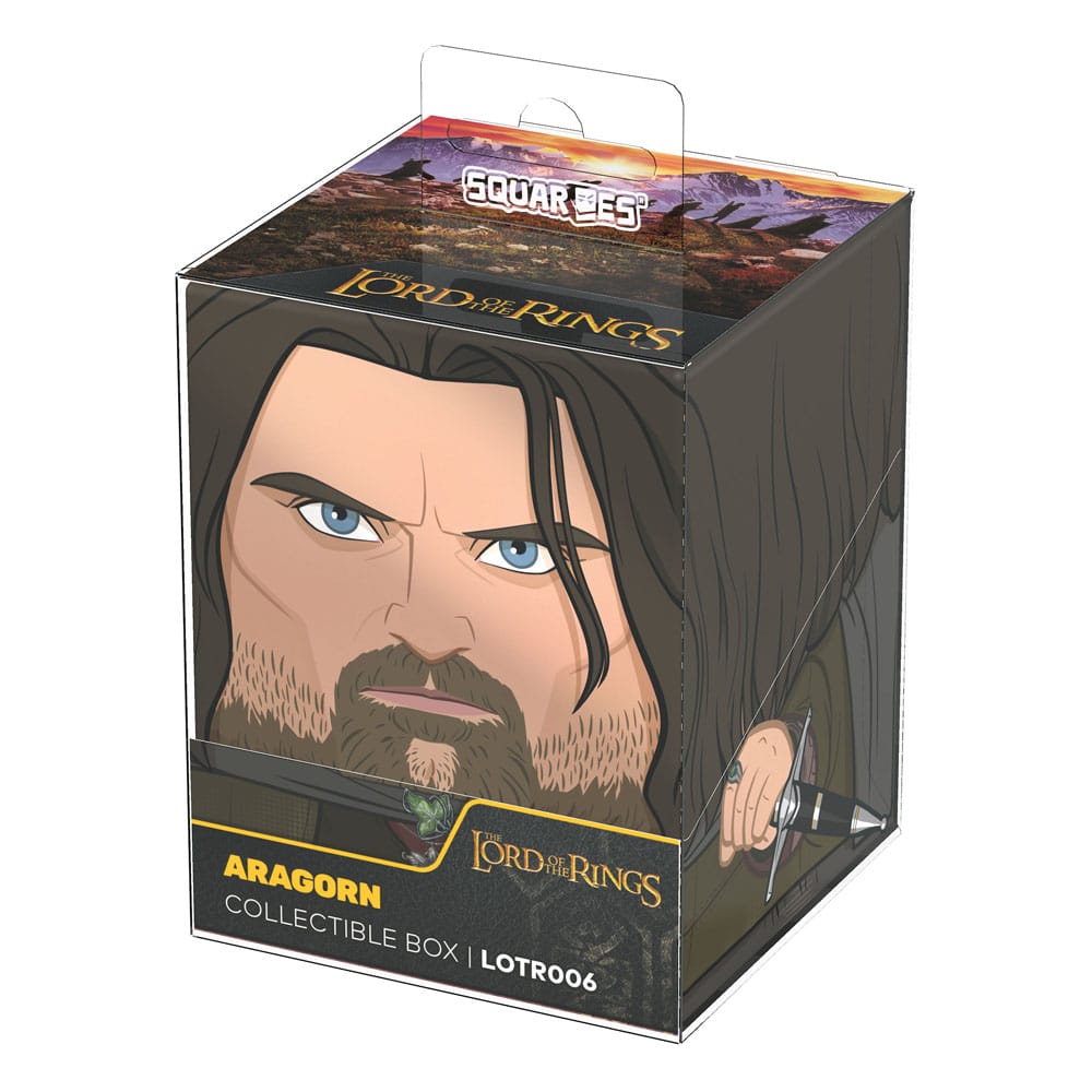 Squaroes Aragorn Sammelbox, Herr der Ringe, TCG-Deck-Aufbewahrung, Ultimate Guard LOTR006.