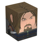 Boromir Squaroe Box von Ultimate Guard, Herr der Ringe Edition, zur Aufbewahrung von TCG-Decks und Sammlerstücken.
