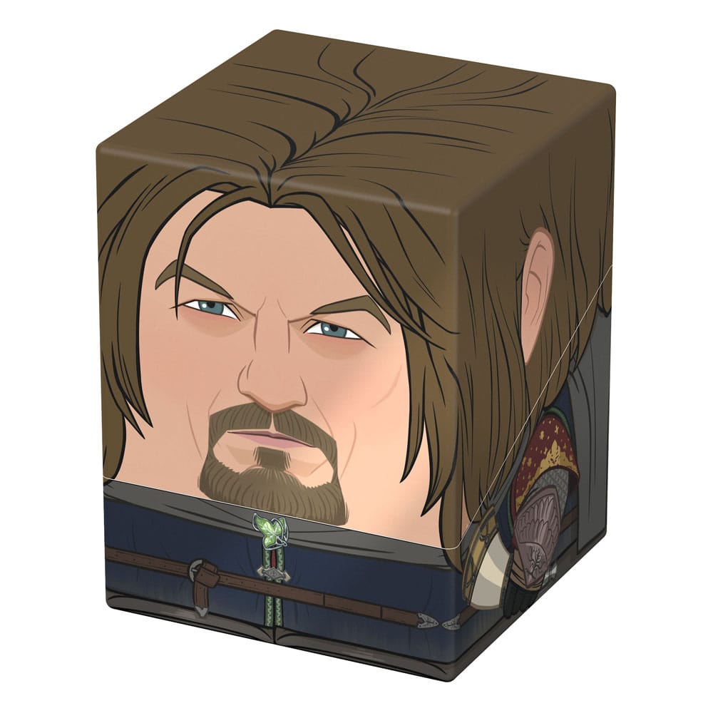 Boromir Squaroe Sammelbox von Ultimate Guard, Herr der Ringe Design.