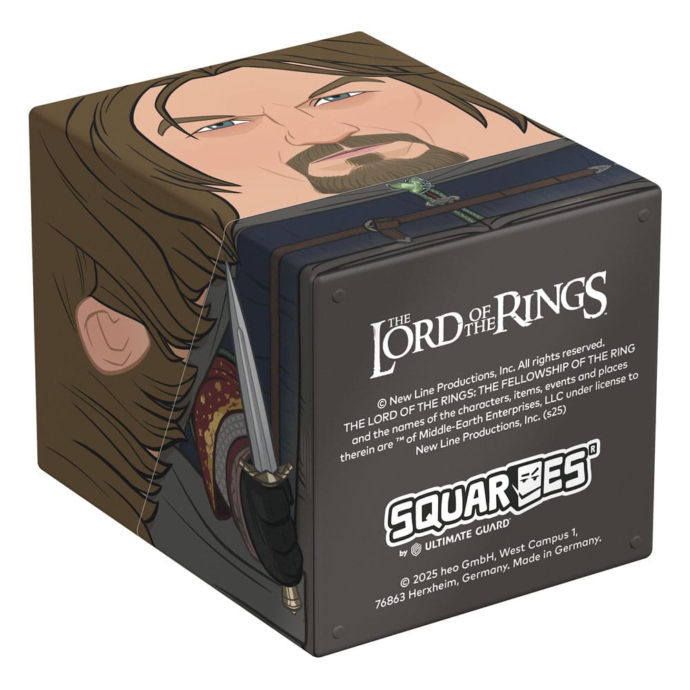 Squaroes Boromir Box, The Lord of the Rings Edition, von Ultimate Guard, für TCG-Decks und Sammlerstücke.