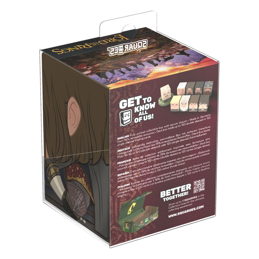 Deck-Box Boromir aus "The Lord of the Rings" für bis zu 100 Spielkarten, hergestellt von Ultimate Guard, nachhaltig.