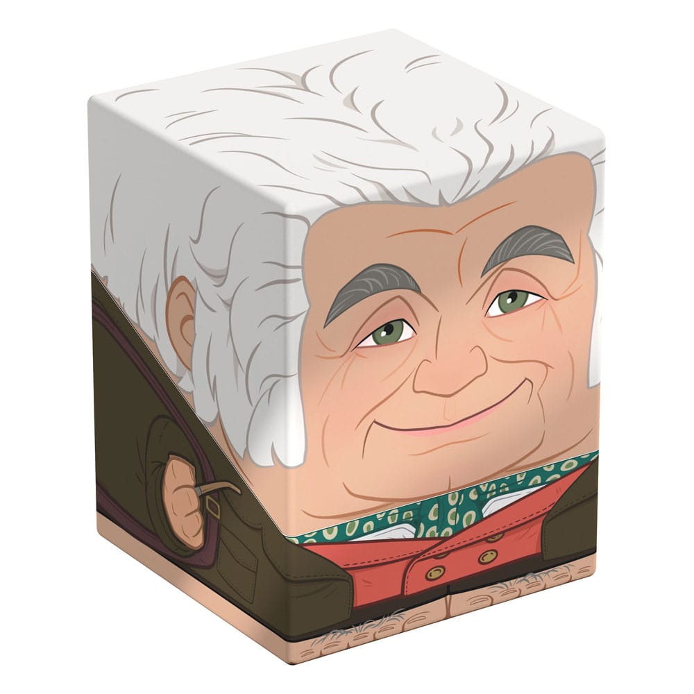 Squaroes Box mit Bilbo Baggins-Design aus Herr der Ringe, ideal für TCG-Decks und Sammlerstücke.
