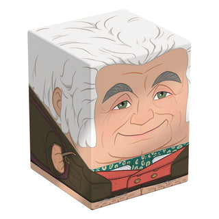 Squaroes Box mit Bilbo Baggins-Design aus Herr der Ringe, ideal für TCG-Decks und Sammlerstücke.
