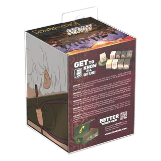 Squaroes Bilbo Baggins Sammelbox, The Lord of the Rings Edition, für TCG-Decks und Sammlerstücke.