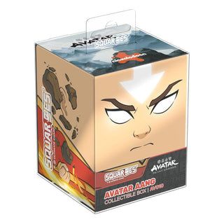 Squaroes Avatar Aang Deck-Box von Ultimate Guard, Sammelbox für TCG-Zubehör, Avatar: The Last Airbender Design.
