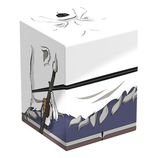 Deck-Box mit Avatar Kuruk-Design, weiß-blau, für TCG-Decks und Sammlerstücke, Ultimate Guard Squaroes Edition.
