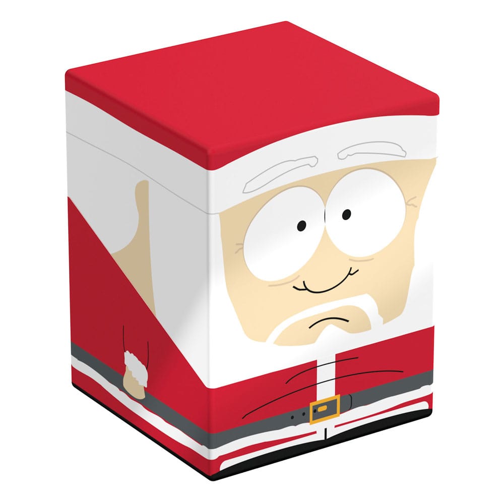 Squaroes Squaroe South Park™ SP018 - Santa: Deck-Box für bis zu 100 Spielkarten, aus 78% erneuerbaren Rohstoffen.