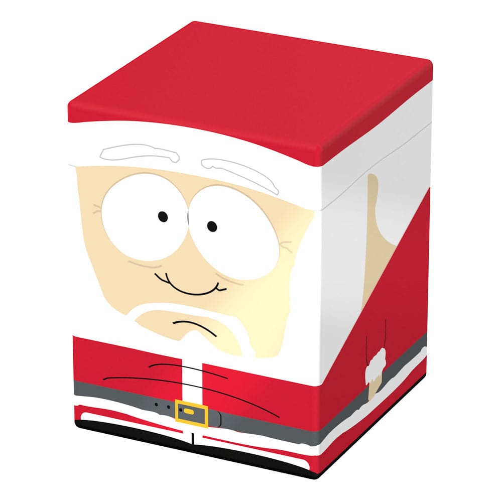 Squaroes Squaroe South Park™ SP018 Santa-Design Deck-Box, rot-weiß, für TCG-Karten, von Ultimate Guard.
