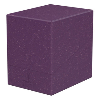 Violette Ultimate Guard Boulder Deck Box 133+ für TCG-Karten, nachhaltiges Design.