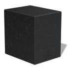 Schwarze Ultimate Guard Boulder Deck Box 133+ für Karten, nachhaltiges Design.