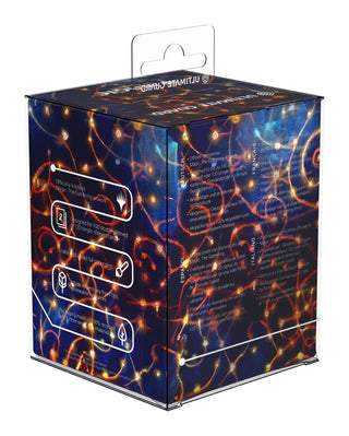 Ultimate Guard RTE Boulder 100+ Magic: The Gathering Box mit leuchtendem Muster.