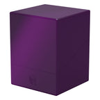 Lila Ultimate Guard Boulder 100+ Kartenbox für 100 doppelt gesleevte Karten.