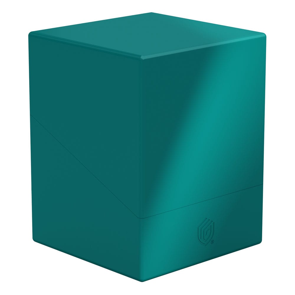 Ultimate Guard Boulder 100+ Solid Kartenbox in Petrol, für 100 doppelt gesleevte Karten.