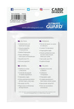 Ultimate Guard Kartentrenner, 10 Stück, transparent, beschreibbar, aus Polypropylen, passt in Kartenboxen, säurefrei.
