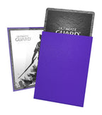 Ultimate Guard Katana Sleeves, blau, Standardgröße, 100 Stück, Kartenhüllen mit Samurai-Design.