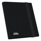 Schwarze Ultimate Guard Flexxfolio 160 Kartenmappe mit elastischem Band, 8-Pocket Design.