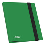 Grüne Ultimate Guard Flexxfolio 160 Kartenmappe mit elastischem Verschluss.