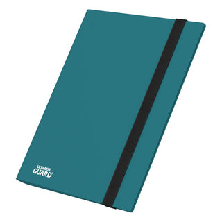 Ultimate Guard Flexxfolio 360 Kartenmappe, petrolblau, mit elastischem Band, 18-Pocket, für Sammelkarten.