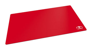 Rote Ultimate Guard Spielmatte, 61x35 cm, 2 mm dick, rutschfest, gepolstert, hochwertiges Gewebe, Monochrome Design.
