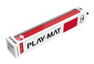 Ultimate Guard Spielmatte Monochrome Rot 61x35 cm in Verpackung, 2 mm dick, rutschfest, weich gepolstert.