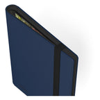 Blaues Ultimate Guard Flexxfolio 360 Kartenalbum mit XenoSkin-Einband und elastischem Verschluss.