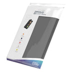 Ultimate Guard Zipfolio 360, graue Kartenmappe mit XenoSkin, 18-Pocket, für Sammelkarten, in Verpackung.
