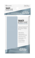 Ultimate Guard Premium Soft Sleeves für Tarotkarten, 50er Pack, idealer Schutz für Brettspielkarten, 73x122mm.