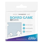 Ultimate Guard Premium Soft Sleeves für große quadratische Brettspielkarten, 50 Stück, extra dick, säurefrei, ideal für Ju...