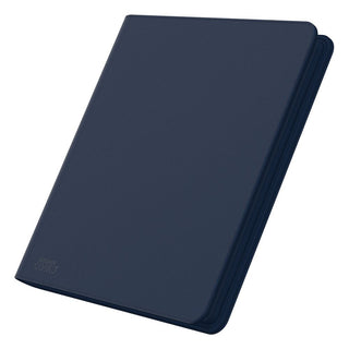 Blaues Ultimate Guard Zipfolio 480 XenoSkin, 24-Pocket Kartenmappe mit Reißverschluss für Playsets.