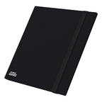 Schwarze Ultimate Guard Flexxfolio 480 Kartenmappe mit elastischem Band, ideal für Playsets.