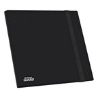Schwarzes Ultimate Guard Flexxfolio 480, 24-Pocket Kartenmappe mit elastischem Band.