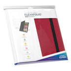Ultimate Guard Flexxfolio 480, rote 24-Pocket-Kartenmappe, Quadrow-Design, für Playsets, strapazierfähiger Einband.