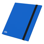 Blaues Ultimate Guard Flexxfolio 480, 24-Pocket Kartenmappe mit elastischem Verschluss.